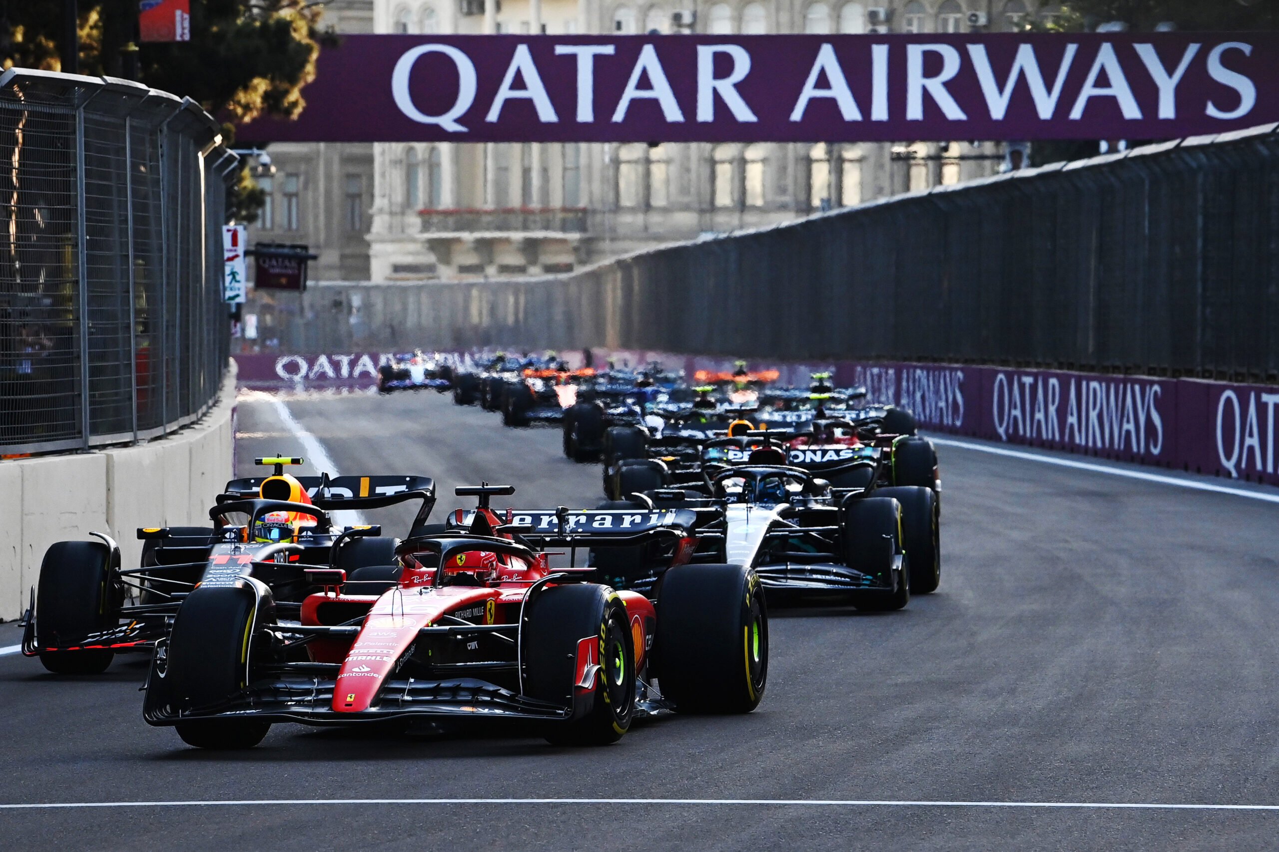 Qatar Airways is the official F1 airline partner